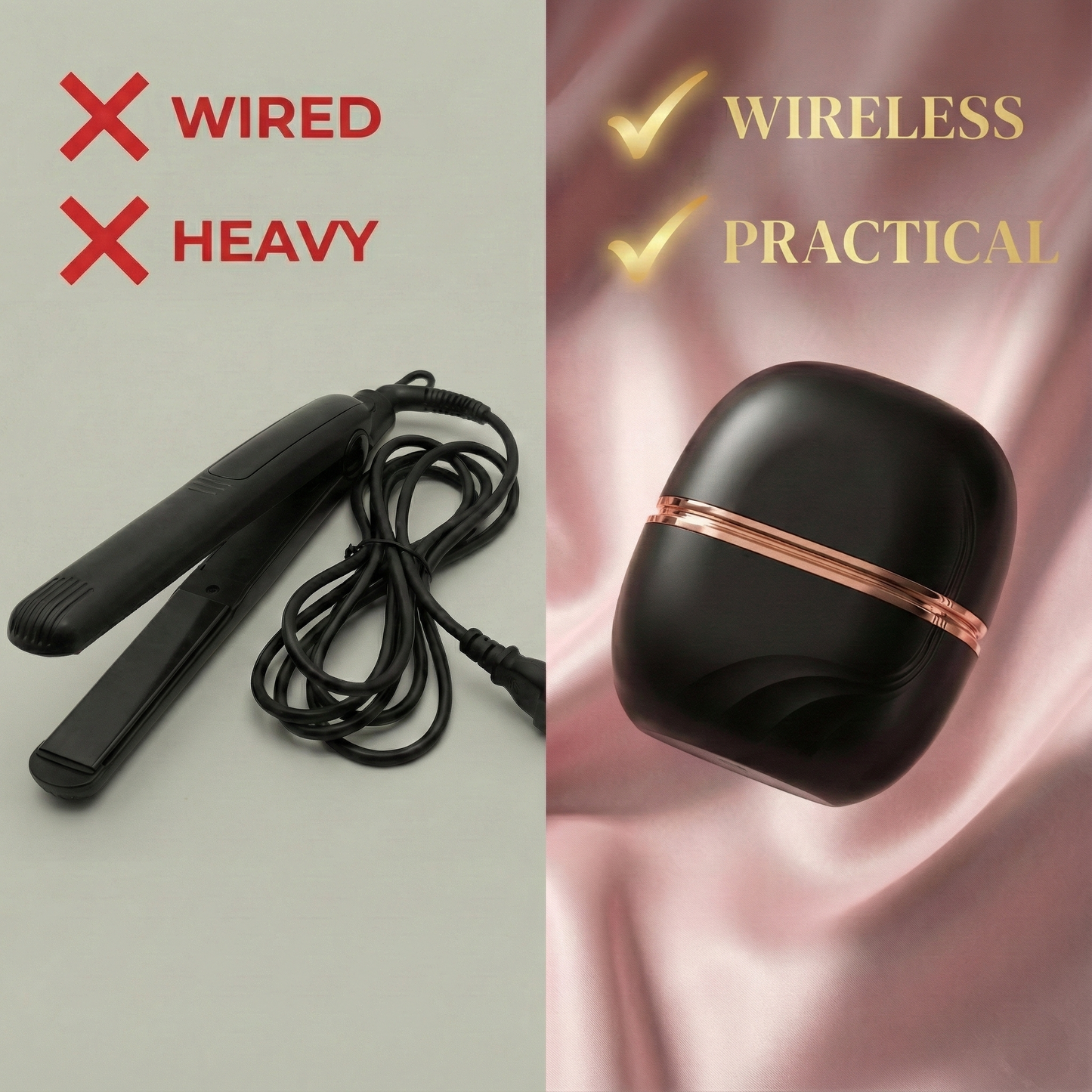 ReadyGlow™ SilkTouch Kablosuz Styler